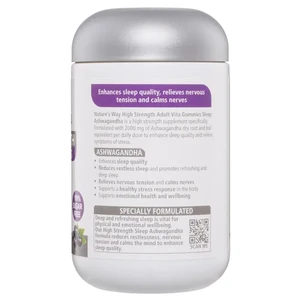 (PRE ORDER) Nature's Way Adult Vita Gummies Sugar Free High Strength Sleep 40 Gummies shelf life 2yrs